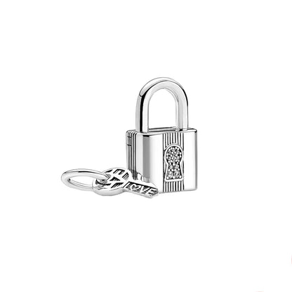 “925 Silver Family Charm Pendant - Sparkling Boy/Girl Bead for Pandora Bracelet.”