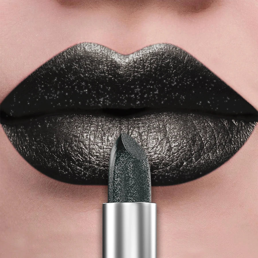 “21-Color Metallic Lipstick – Bold, Glittery, Long-Lasting Pearlescent Matte Lip Tint”