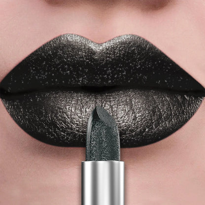 “21-Color Metallic Lipstick – Bold, Glittery, Long-Lasting Pearlescent Matte Lip Tint”