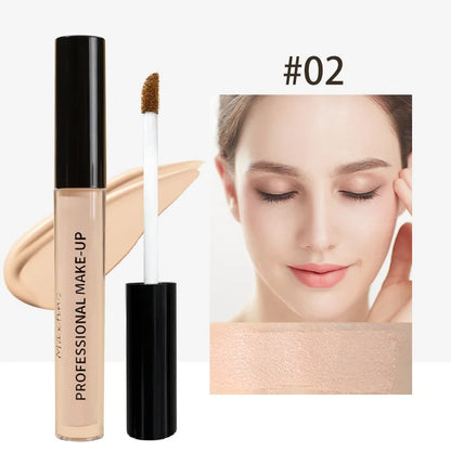 “High-Coverage Matte Liquid Concealer – Waterproof, Oil-Control, Moisturizing & Long-Lasting Face Makeup”