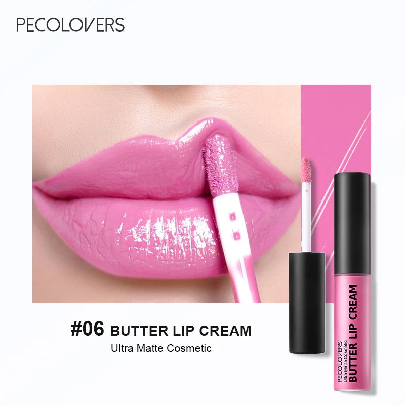 “1PC Butter Gloss Lip Gloss - Long-Lasting, Hydrating Nude Lip Makeup.”