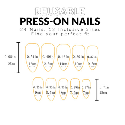 “24PCS Medium Stiletto Pink Press-On Nails – Full Cover Fake Nail Set with Love Design”