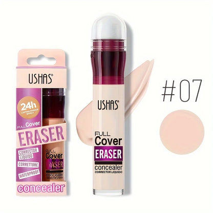 “Sponge Head Concealer – Covers Dark Circles, Freckles & Acne, Long-Lasting & Moisturizing”