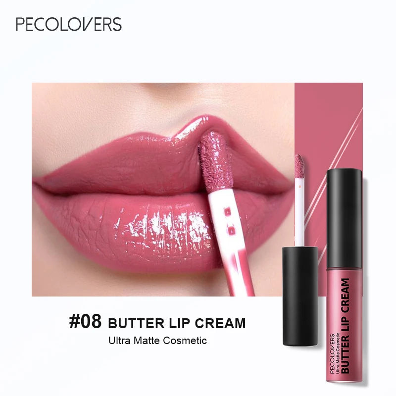 “1PC Butter Gloss Lip Gloss - Long-Lasting, Hydrating Nude Lip Makeup.”