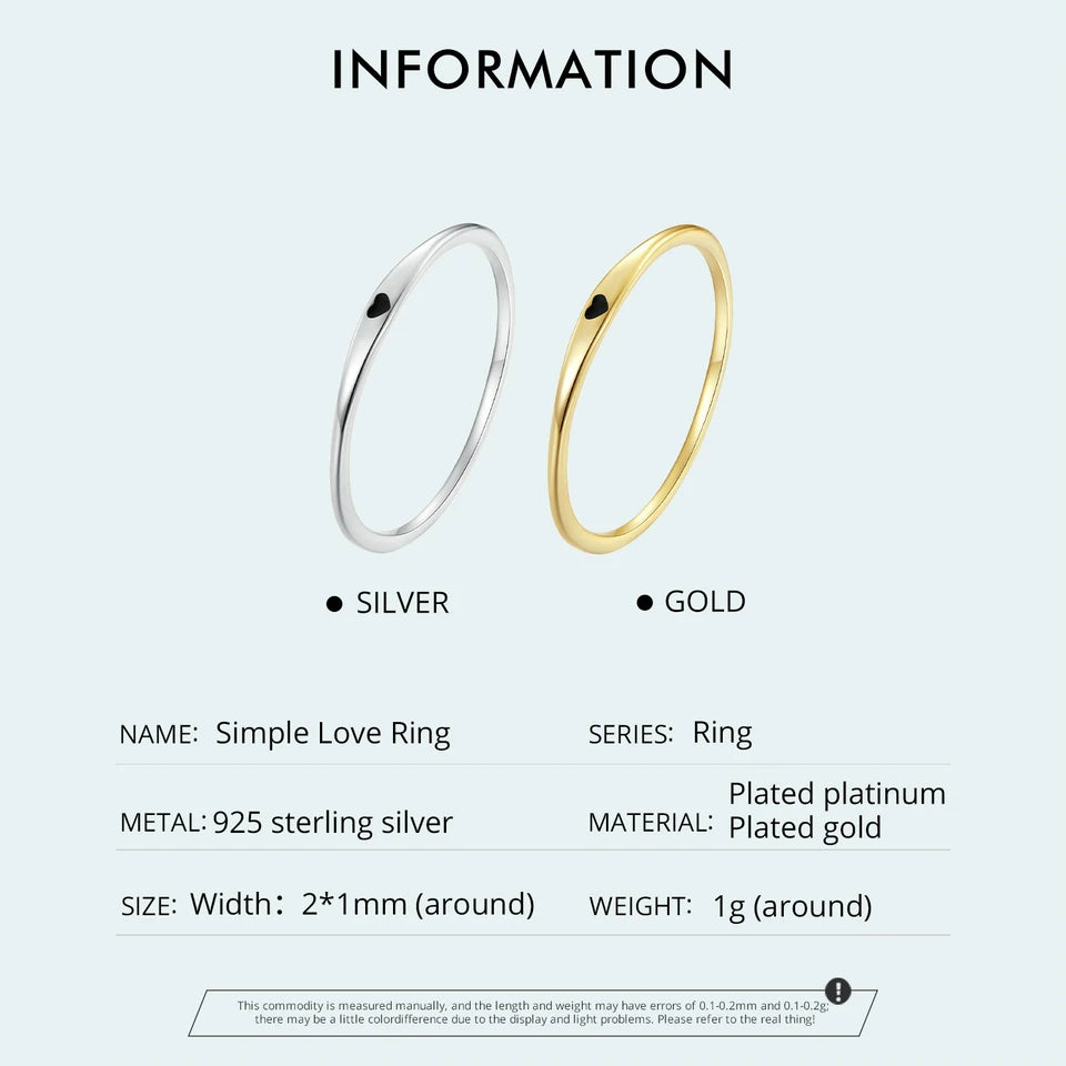 “Sterling Silver Carved Heart Wedding Band Stackable Promise Ring Women.”