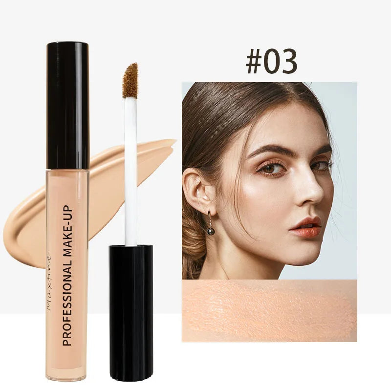 “High-Coverage Matte Liquid Concealer – Waterproof, Oil-Control, Moisturizing & Long-Lasting Face Makeup”