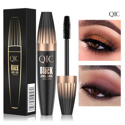 “4D Waterproof Lash Mascara, Long-lasting, Thick Curling, Smudge-proof Eye Makeup Tool.”