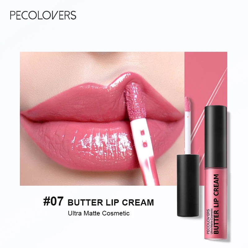 “1PC Butter Gloss Lip Gloss - Long-Lasting, Hydrating Nude Lip Makeup.”