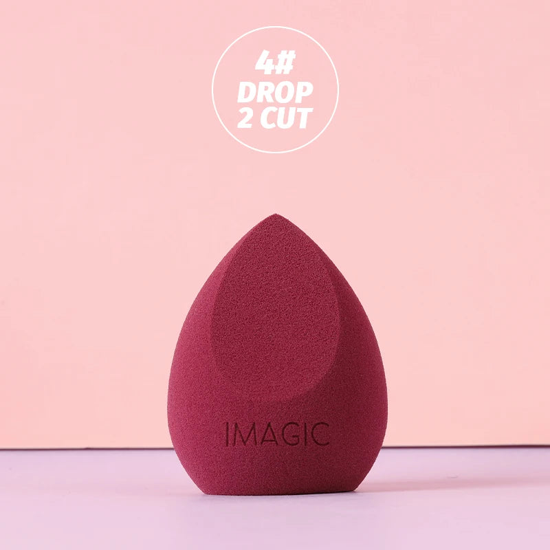 “IMAGIC beauty sponge, soft puff, gourd shape, water drop, wet and dry makeup tool.”