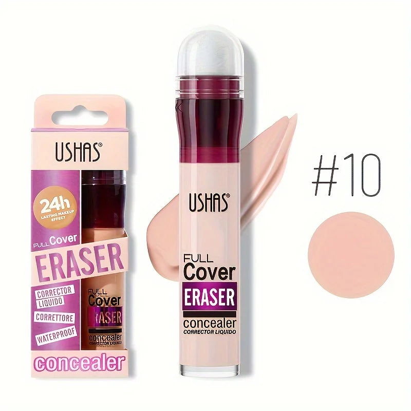 “Sponge Head Concealer – Covers Dark Circles, Freckles & Acne, Long-Lasting & Moisturizing”