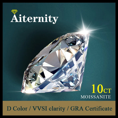 “Certified lab-grown moissanite gemstones, pass diamond tester, ideal for fine jewelry.”