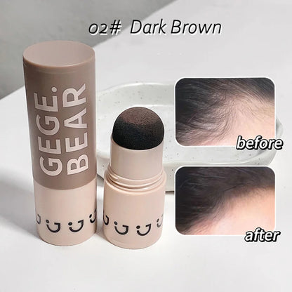 “Gege Bear Waterproof Hair Shadow Powder – Natural Coverage for Hair Loss & Hairline Shadow Stick”