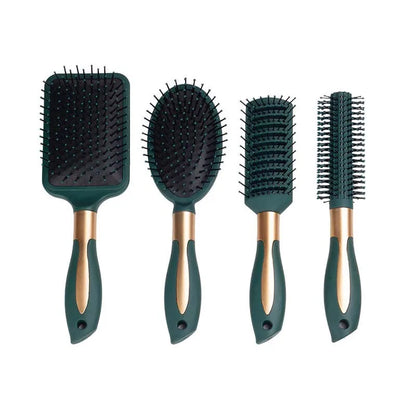 “KLINA hair massage air cushion brush, detangles, anti-static, salon styling tool.”