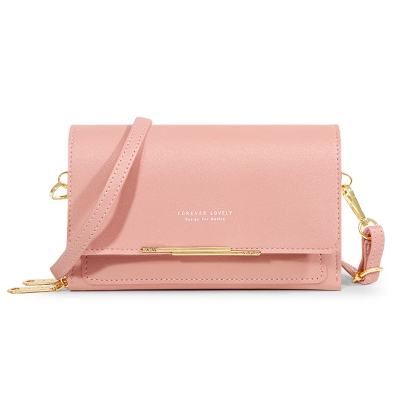 “Women’s Wallet Korean Handbag Large Capacity Multi Card Casual Shoulder Bag”