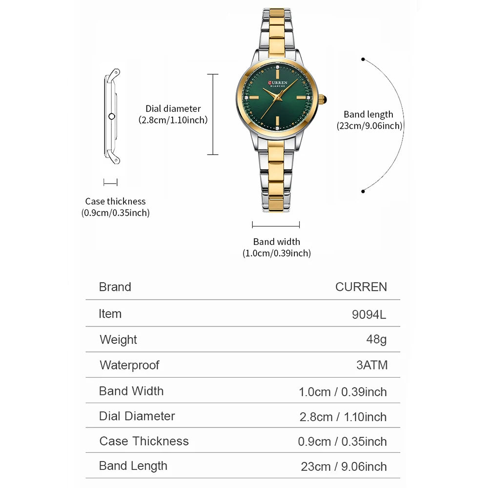 “Women’s Bracelet Watch, Simple Dial, Elegant Quartz Fashion Accessory.”
