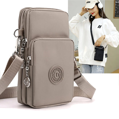 “New women’s nylon phone bag, coin purse, small crossbody, travel wallet.”