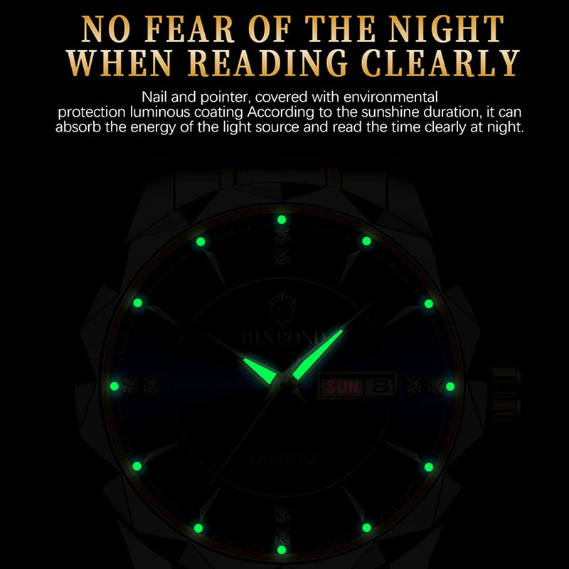 “Luxury Women’s Quartz Watch: Fashionable, Waterproof, Luminous, Perfect Gift Accessory.”