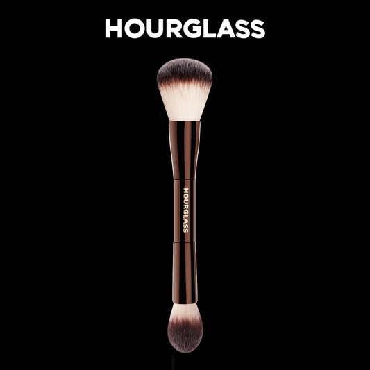 “Double-Head Lighting Edit Brush, Soft Fiber Hair, Fashion Design, Single Face Brush.”