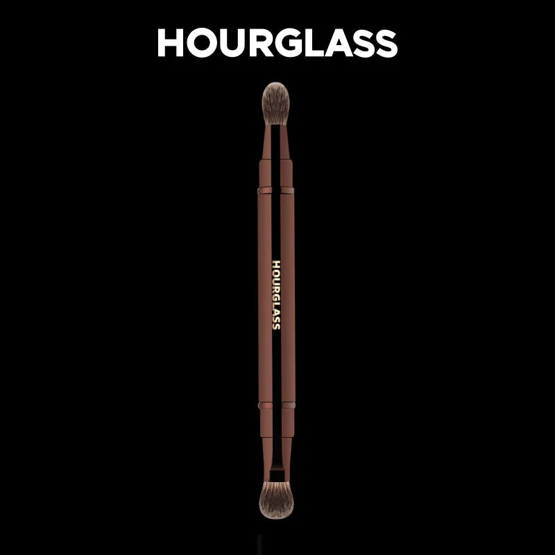 “Hourglass No.27 Retractable Double Head Fiber Eyeshadow Smudge Face Makeup Brush”