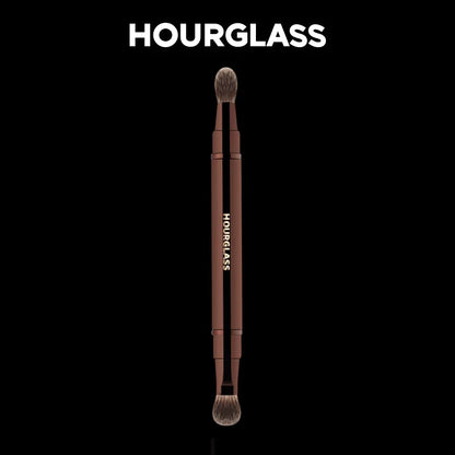 “Hourglass No.27 Retractable Double Head Fiber Eyeshadow Smudge Face Makeup Brush”
