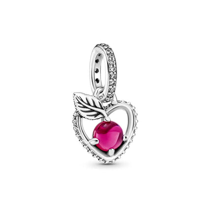 “925 Silver Family Charm Pendant - Sparkling Boy/Girl Bead for Pandora Bracelet.”