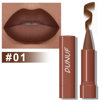 “Matte gradient lip liner for smooth application, defining elegant, long-lasting lips.”