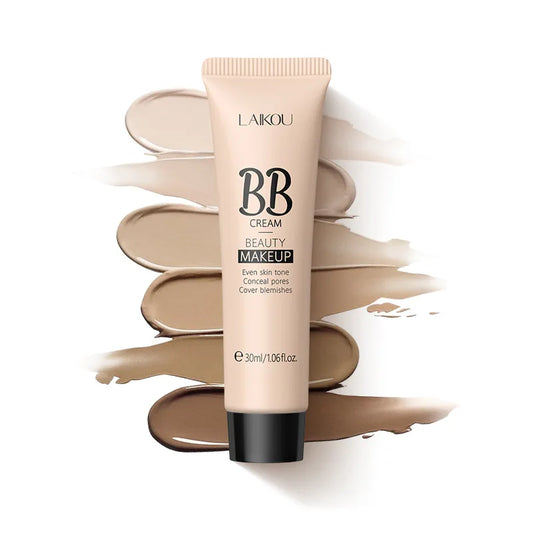 “30ml BB Cream Concealer – 6 Colors, Natural Finish, Lightweight Primer & Full Coverage”