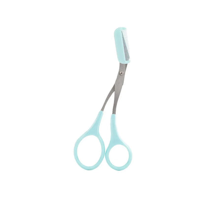“Stainless Steel Eyebrow Trimmer: Comb, Shape, and Perfect Your Look Safely.”