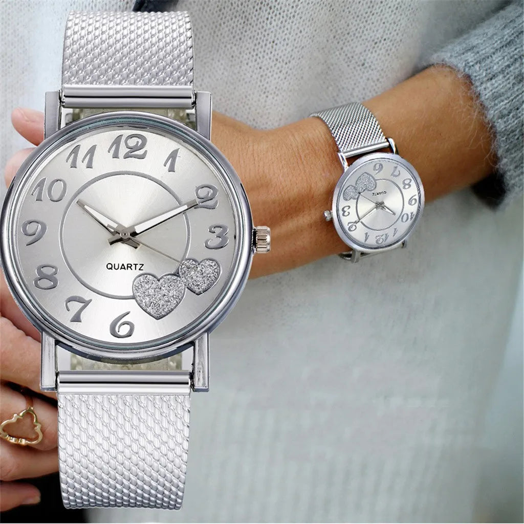 “Luxury ceramic women’s watch, elegant bracelet, waterproof quartz wristwatch.”