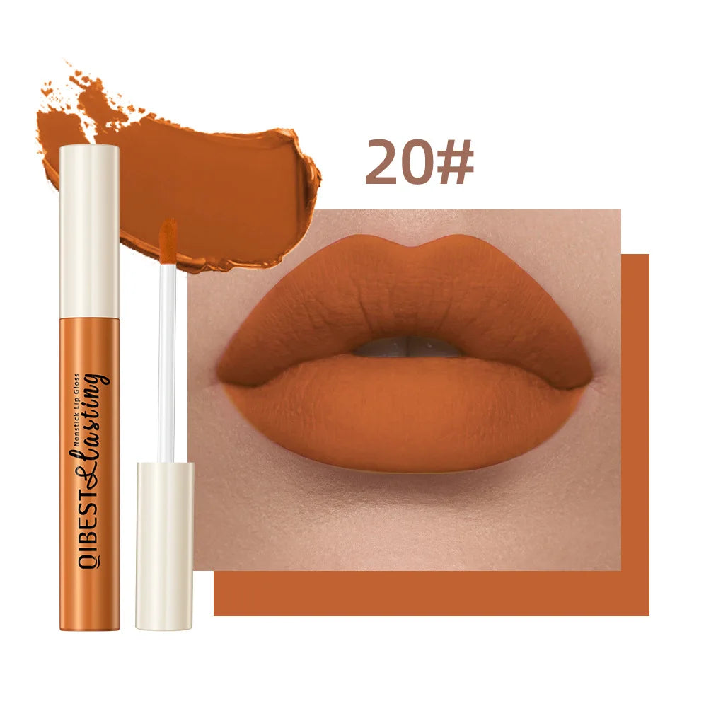 “Matte Liquid Lipstick – Non-Stick, Waterproof, Smudge-Proof & Long-Lasting Velvet Finish”