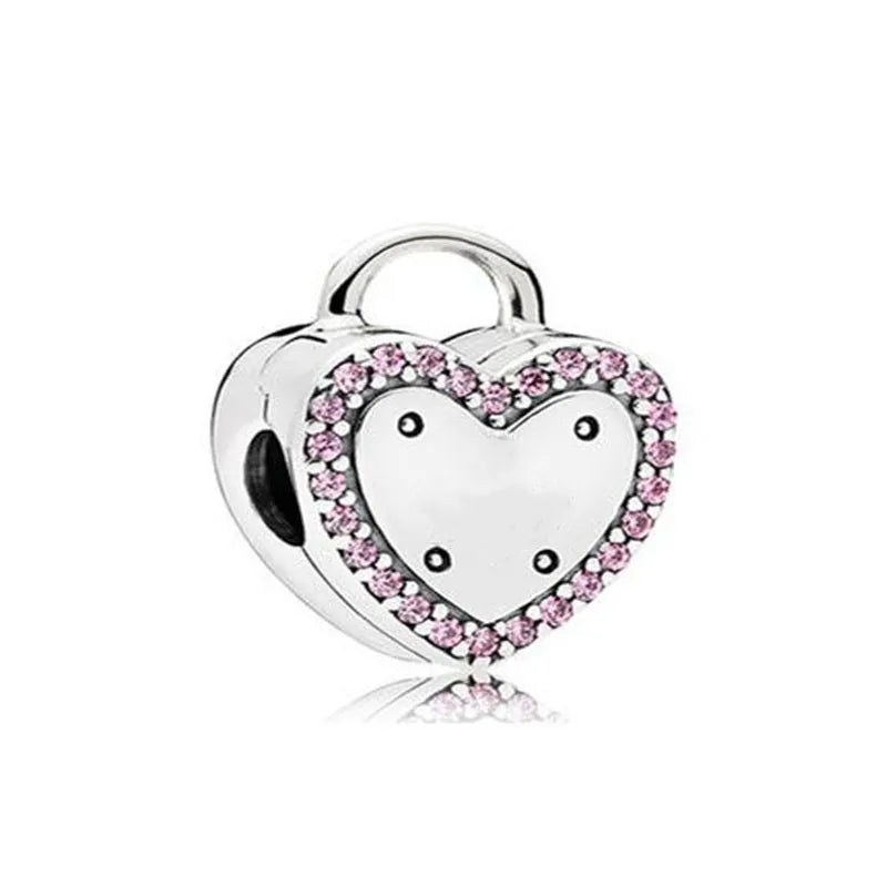 “925 Silver Family Charm Pendant - Sparkling Boy/Girl Bead for Pandora Bracelet.”