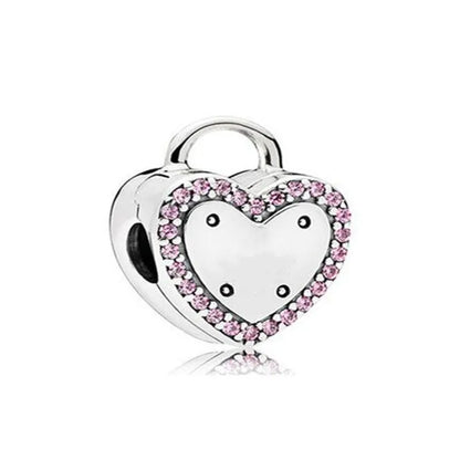 “925 Silver Family Charm Pendant - Sparkling Boy/Girl Bead for Pandora Bracelet.”