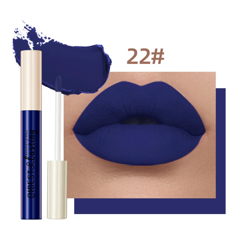 “Matte Liquid Lipstick – Non-Stick, Waterproof, Smudge-Proof & Long-Lasting Velvet Finish”