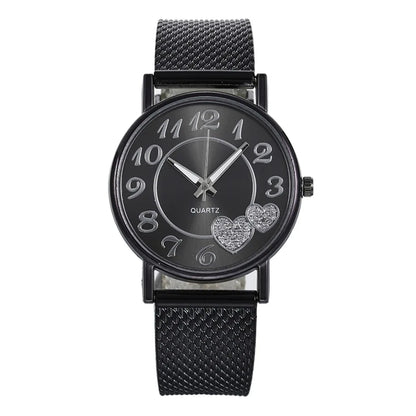 “Luxury ceramic women’s watch, elegant bracelet, waterproof quartz wristwatch.”