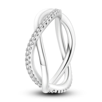 “925 Silver Zircon Star Ring - Geometric Design for Engagements & Valentine’s Gifts.”