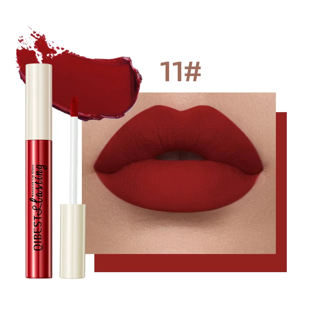 “Matte Liquid Lipstick – Non-Stick, Waterproof, Smudge-Proof & Long-Lasting Velvet Finish”