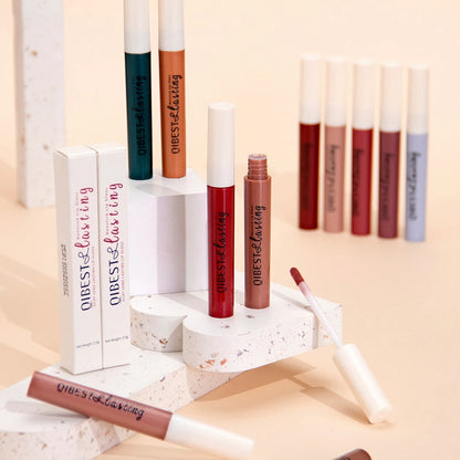 “Matte Liquid Lipstick – Non-Stick, Waterproof, Smudge-Proof & Long-Lasting Velvet Finish”