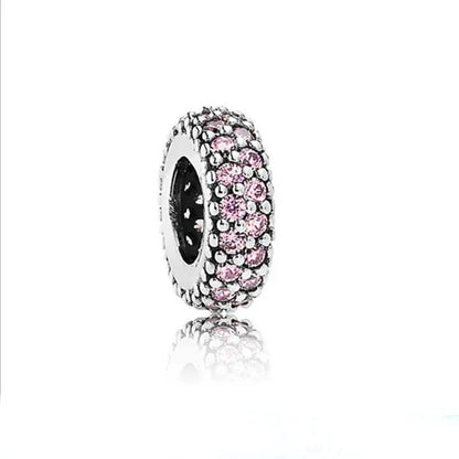 “925 Silver Family Charm Pendant - Sparkling Boy/Girl Bead for Pandora Bracelet.”