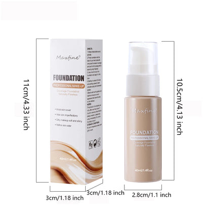 “Liquid Foundation – Effective Concealer, Waterproof, Sweat-Resistant for Professional Makeup”