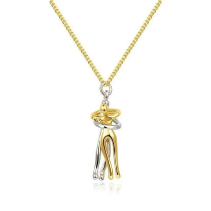 “Chic Black Heart Pendant Necklace for Couples – Elegant Love Symbol, Perfect for Party & Daily Wear.”