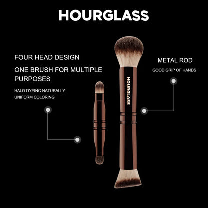 “Four-Head Multifunctional Brush, Loose Powder, Foundation, Concealer, Eyeshadow”