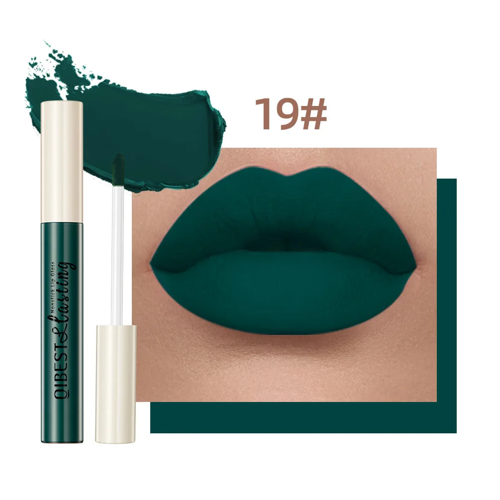 “Matte Liquid Lipstick – Non-Stick, Waterproof, Smudge-Proof & Long-Lasting Velvet Finish”