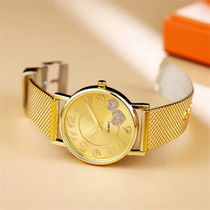 “Luxury ceramic women’s watch, elegant bracelet, waterproof quartz wristwatch.”
