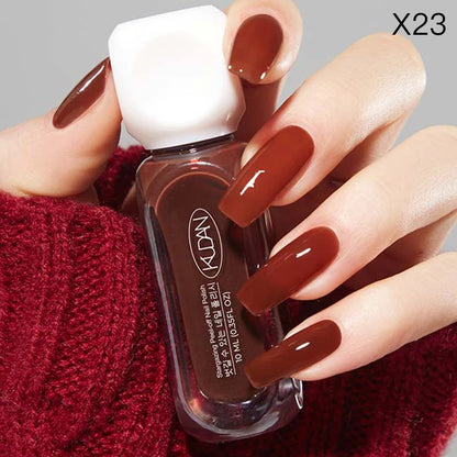 “10ml Water-Based Peel Off Nail Polish, Glitter Colors, Manicure Supplies”