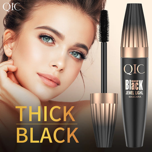 “4D Waterproof Lash Mascara, Long-lasting, Thick Curling, Smudge-proof Eye Makeup Tool.”