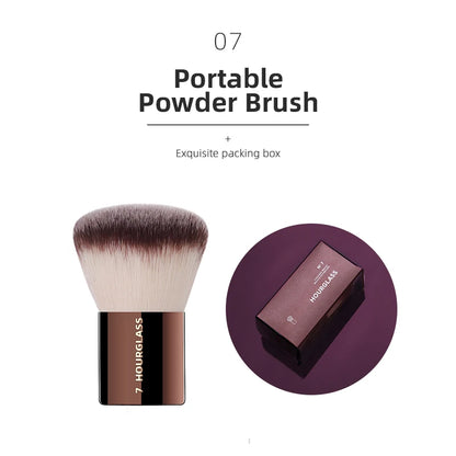“Versatile makeup brush set for powder, foundation, eyes, and more.”
