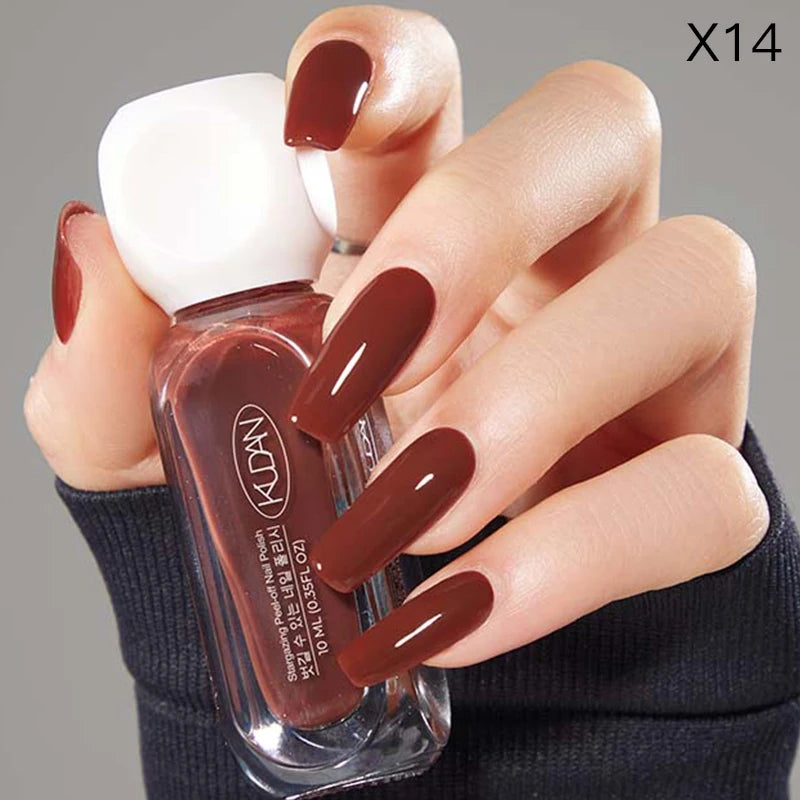 “10ml Water-Based Peel Off Nail Polish, Glitter Colors, Manicure Supplies”