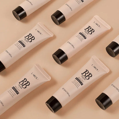 “30ml BB Cream Concealer – 6 Colors, Natural Finish, Lightweight Primer & Full Coverage”