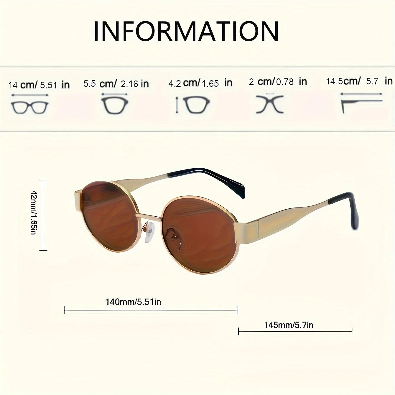 “Oval sunglasses with metal frame, trendy unisex design, classic shades.”